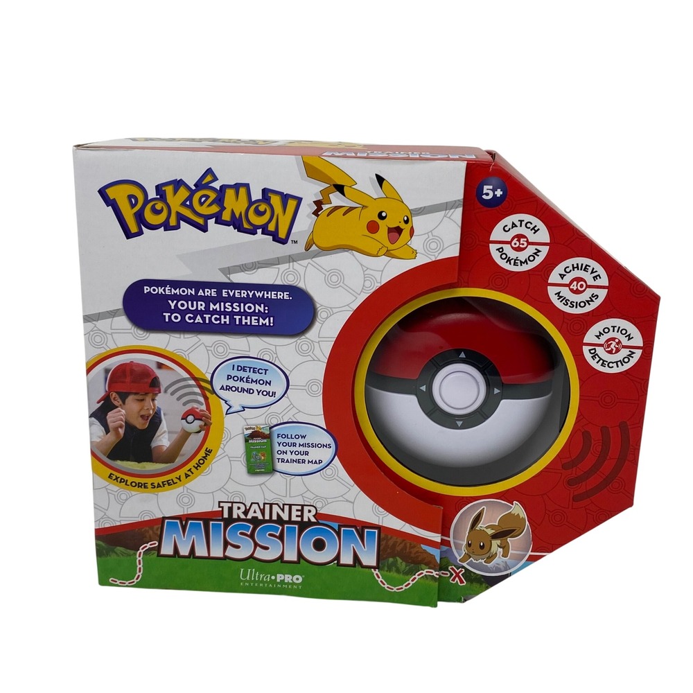 Pokemon Trainer Mission Electronic Game Ultra PRO Catch 65 Pokemon‎ 40 Missions